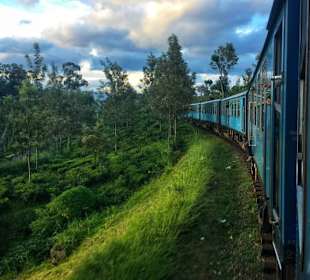 Zugfahrt von Nanu Oia nach Ella