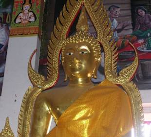 Goldener Buddha
