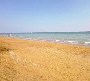 Strand in Bibione Juni 2012