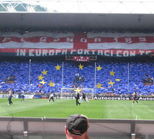 Partita del Genoa, vista della gradinata sud