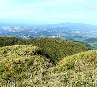 Wandern um den Lagoa do Fogo