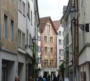 Altstadt von Chur auf dem Weg in die Obere Gasse