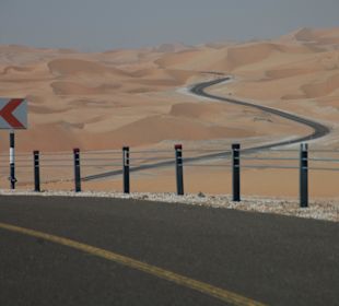 Zufahrt zur Moreeb Düne