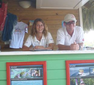 Das Dreamteam Simi und Kuddi vom ScubaQuatic 