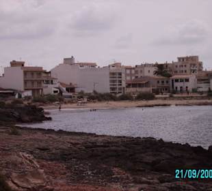 Kleiner Strand- Blick