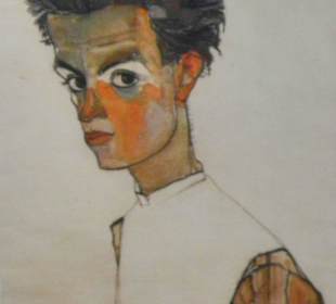 Schiele Eigenbildnis