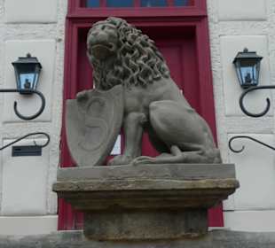 Unterwegs in der Altstadt von Seßlach