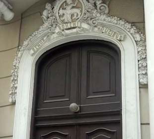 Pałac za kamienicą przy ul. Lwowskiej - detal