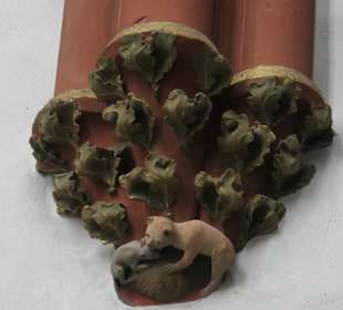 Die Deutschhauskirche in Würzburg (linksmainisch)