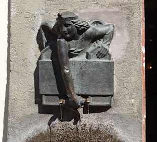Ein Wandbrunnen