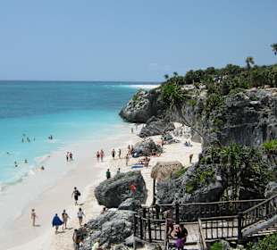 Badestrand, Mayastadt Tulum