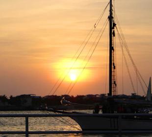 Sonnenuntergang am Mallory Square