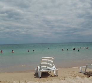 Strand ca 300 m, feinsandig