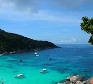 Similan Islands, Strand bei Zwischenstopp