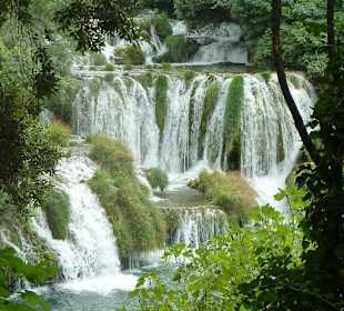 Travertin - Wasserfälle