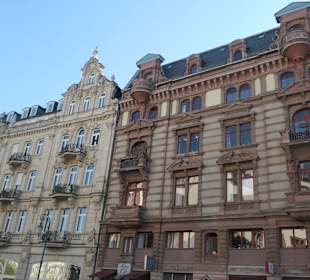 Bei einem Bummel durch die Altstadt von Wiesbaden