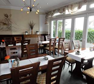 Blick in die Gasträume des Restaurant Poseidon