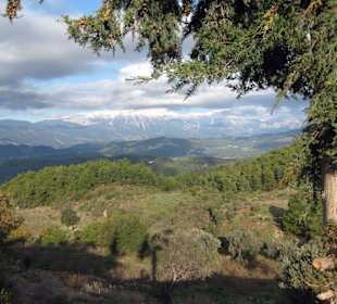 Schnee im Taurusgebirge