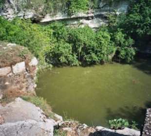 Die Opfercenote in Chichen Itza