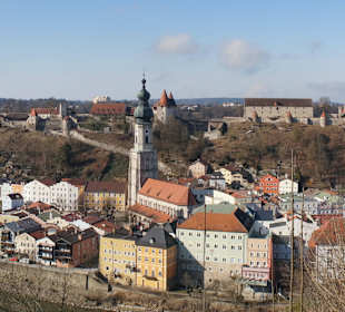 Burghausen mit Burg