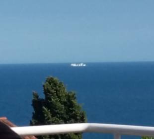 Ausblick von der Terrasse 