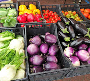 Eindrücke vom Wochenmarkt Nuoro