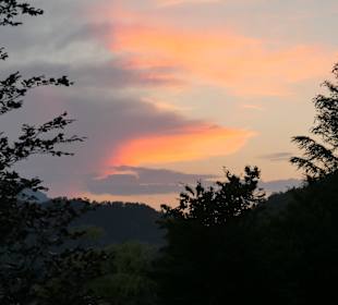 Beim Levicosee im Trentino bei Levico Terme