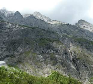 Auf dem Weg zur sogenannten Eiskapelle