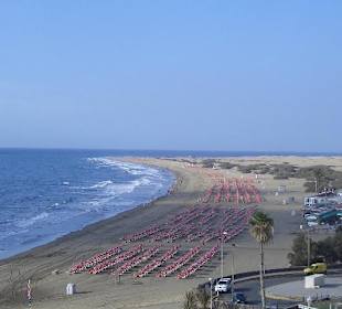 Strand Playa de Ingels Richtung Maspalomas