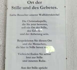 Kapelle innerhalb der Kirche