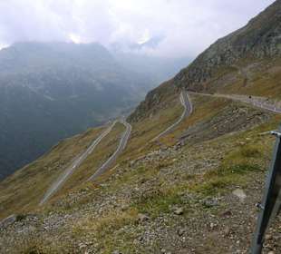 Anfahrt über das Timmelsjoch