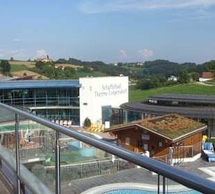 Blick auf einen Teil des Schaffelbades