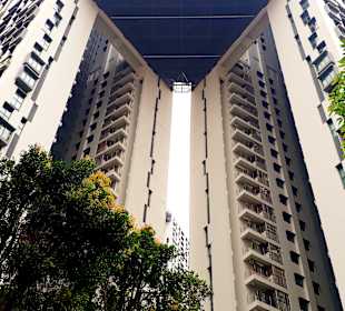 Pinnacle@Duxton von unten