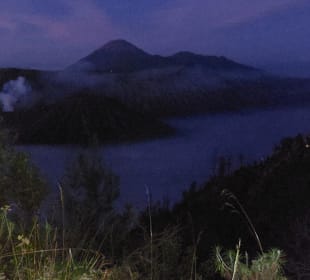 Sonnenaufgang Bromo Vulkan