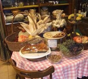 Lokale Produkte als Dekoration