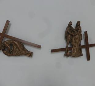 Die Antonskirche, erbaut zwischen 1950 und 1952