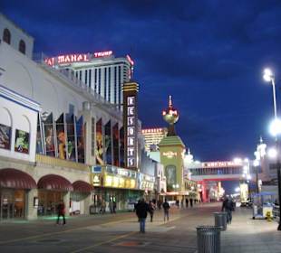 Der Boardwalk in Atlantic City