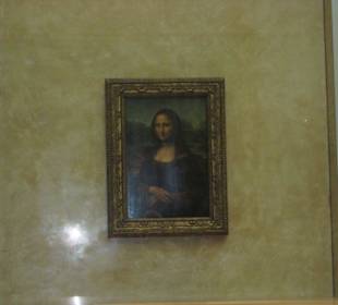 Die Mona Lisa  im Louvre