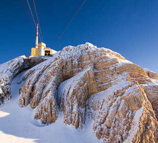 Der Säntis im Winterkleid