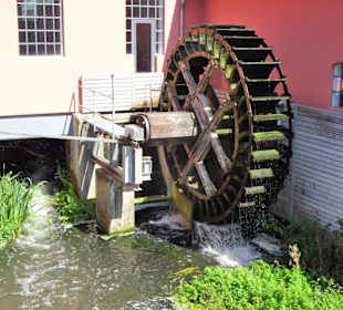 Das Wasserrad der Kupfermühle