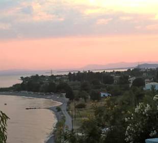 Sicht zum Strand "Gerani"