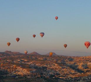 Ballons über Kappadokien
