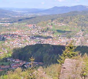 Blick nach Bodenmais