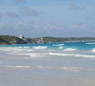 Strand in Tulum