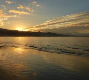Sonnenuntergang an der Playa de las Canteras
