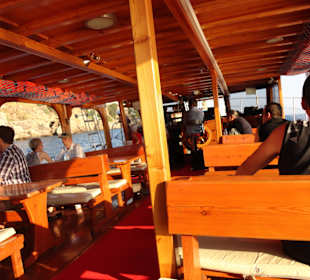Bootsfahrt in Antalya