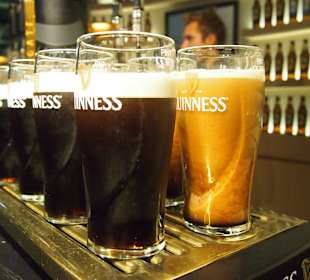 Guinness Storehouse - hier wird selbst gezapft