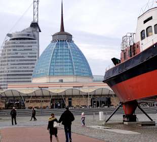 Blick auf das Mediterraneo aus Richtung Süden