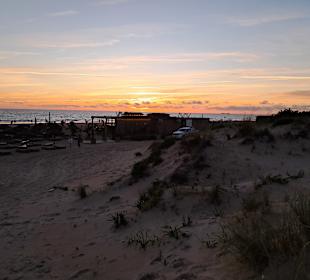 Strand La Barrosa in Novo Sancti Petri