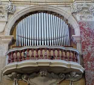 Eine der Orgeln der Kathedrale